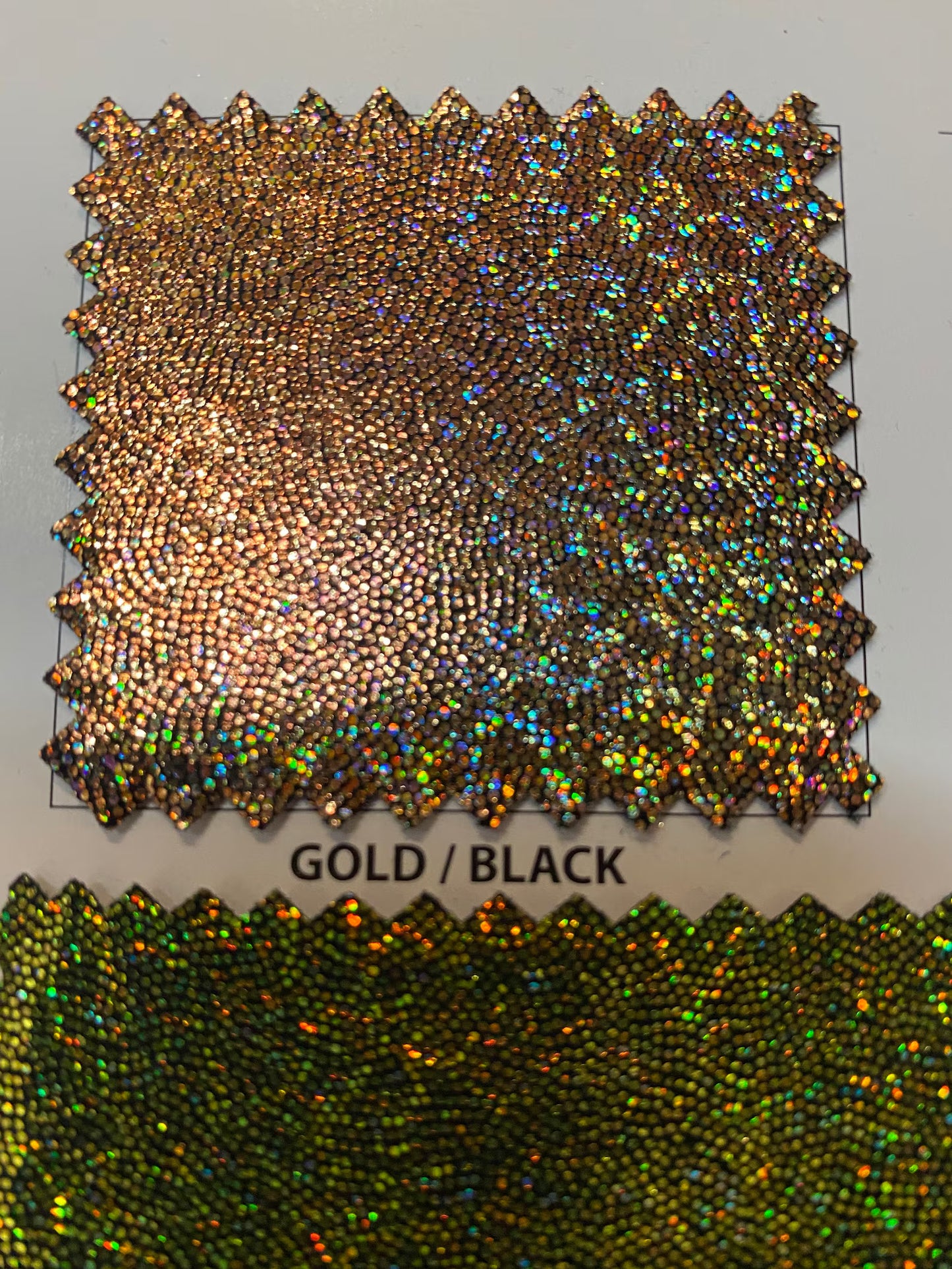 Nylon spandex with hologram foggy foil 4way stretch 58/60" Sold by the YD. Ships worldwide from Los Ángeles California USA