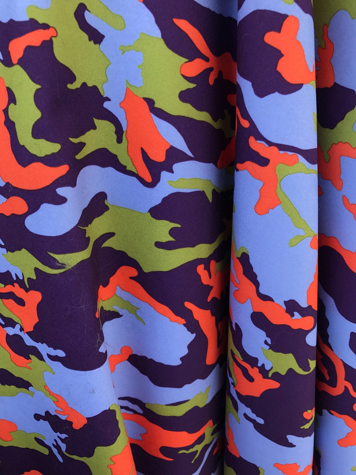 New super techno camouflage design 2 way stretch 58/60" multicolor sold by the YD. Ships worldwide from Los Angeles California USA
