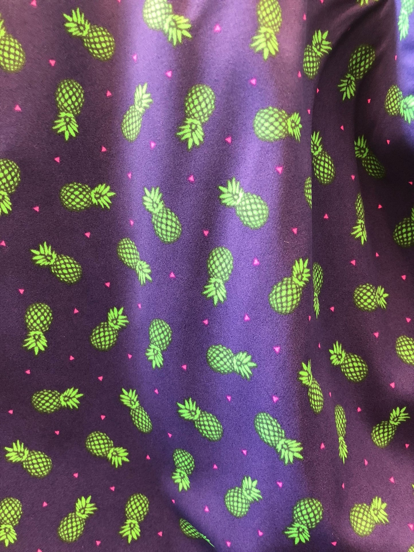 New pineapple design print on nylon spandex 4way stretch 58/60" Sold by the YD. ships worldwide from Los Angeles California USA