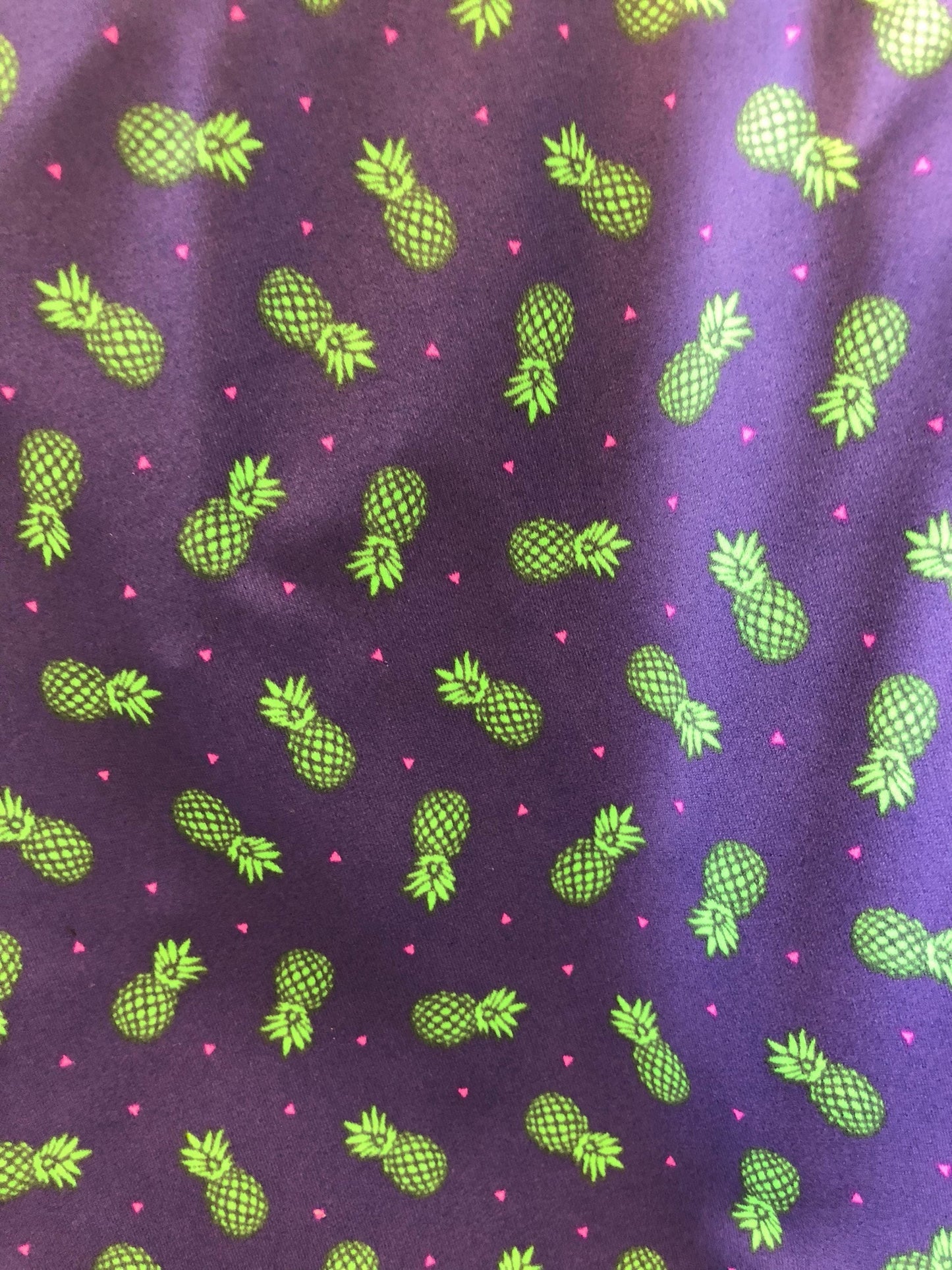 New pineapple design print on nylon spandex 4way stretch 58/60" Sold by the YD. ships worldwide from Los Angeles California USA