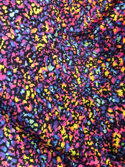 New print velvet lava design 4way Stretch 58/60" Sold by the YD. Ships worldwide from Los Angeles California USA.