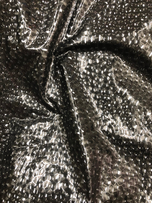 New stretch vinyl 4D shining black vinyl 4way Stretch 58/60" Sold by the YD. Ships worldwide from Los Angeles California USA.