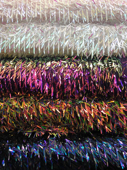 New sequins sword design on strech mesh 2way vertical way only 58/60" Sold by the YD. Ships worldwide from Los Angeles California USA