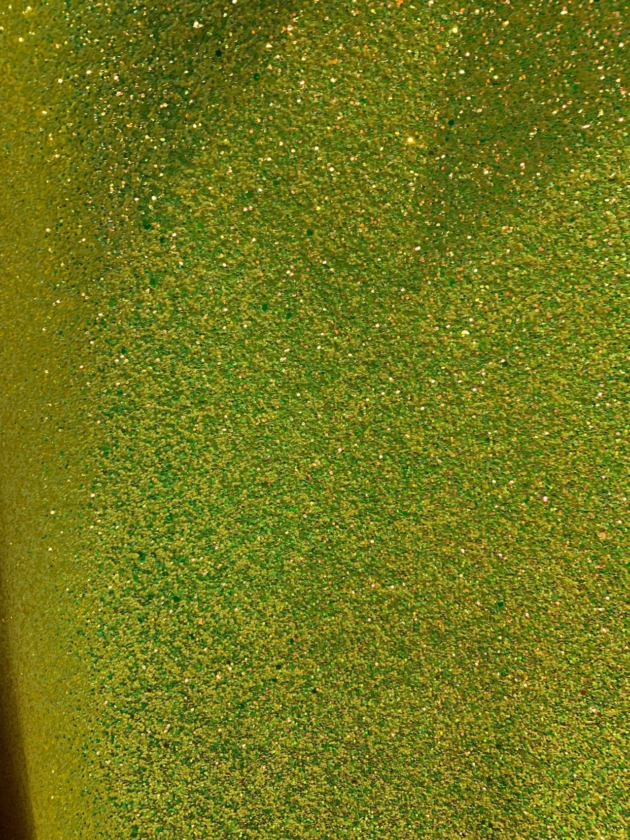 New Iridescent cristal glitter heavy vinyl non stretch 58/60" Sold by the YD. Ships worldwide from Los Angeles California USA.