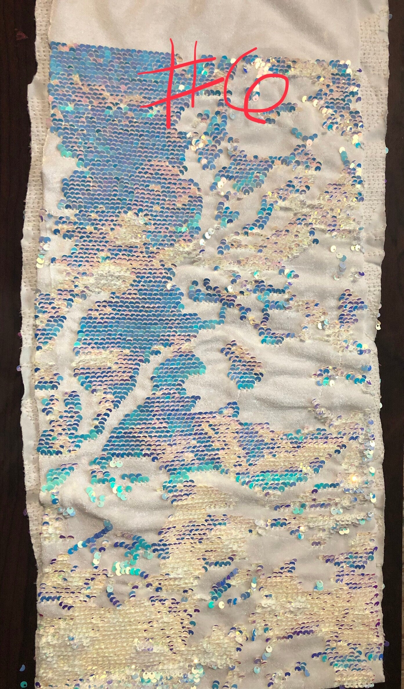 SAMPLES- 10 Pieces of samples of velvets/sequins. (Individual upon request)