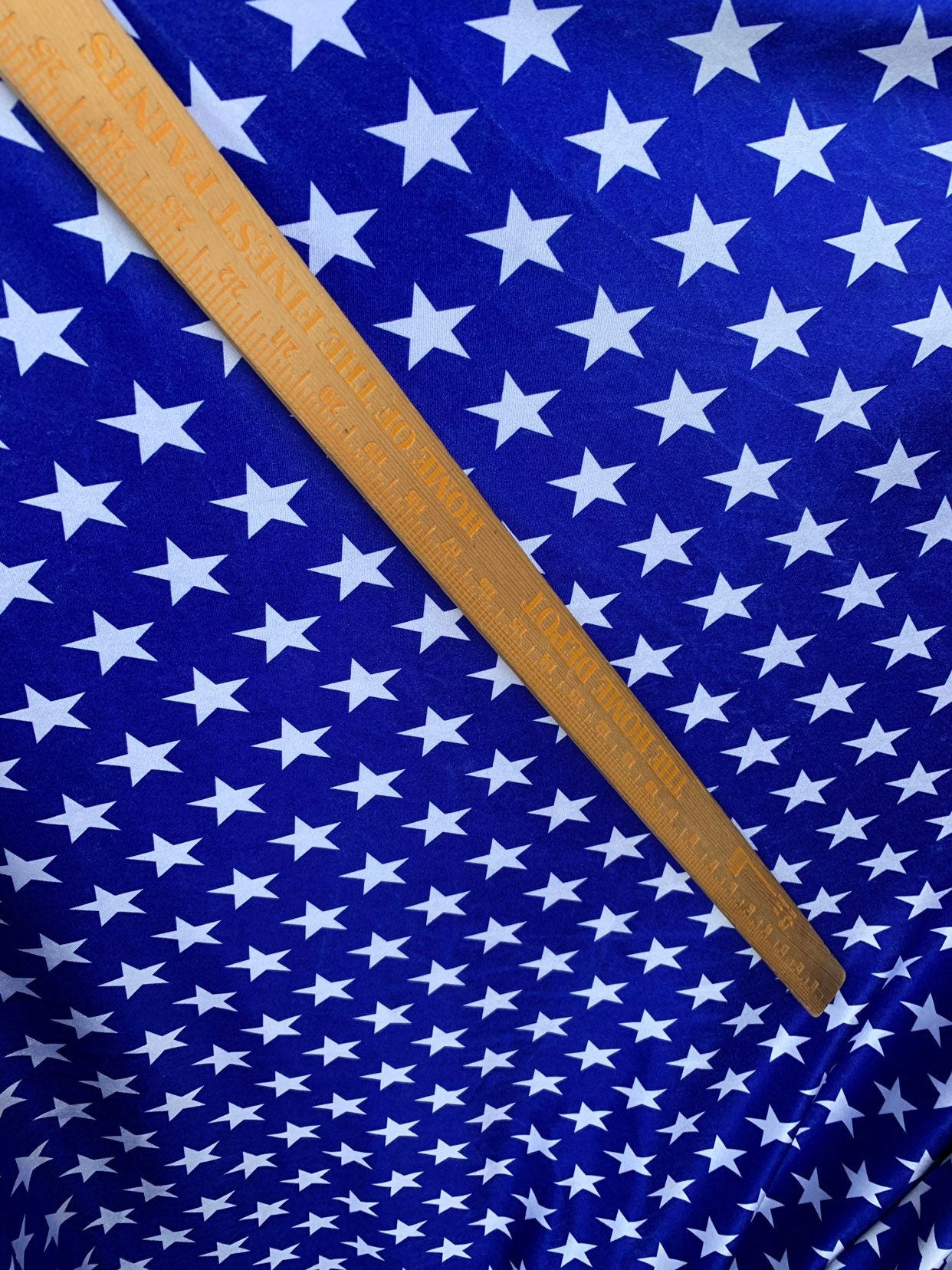 New Freedom design American flag Stars and Stripes print on velvet 420 gsm 4way stretch 58/60" Sold by the YD. Ships worldwide from L.A CA.