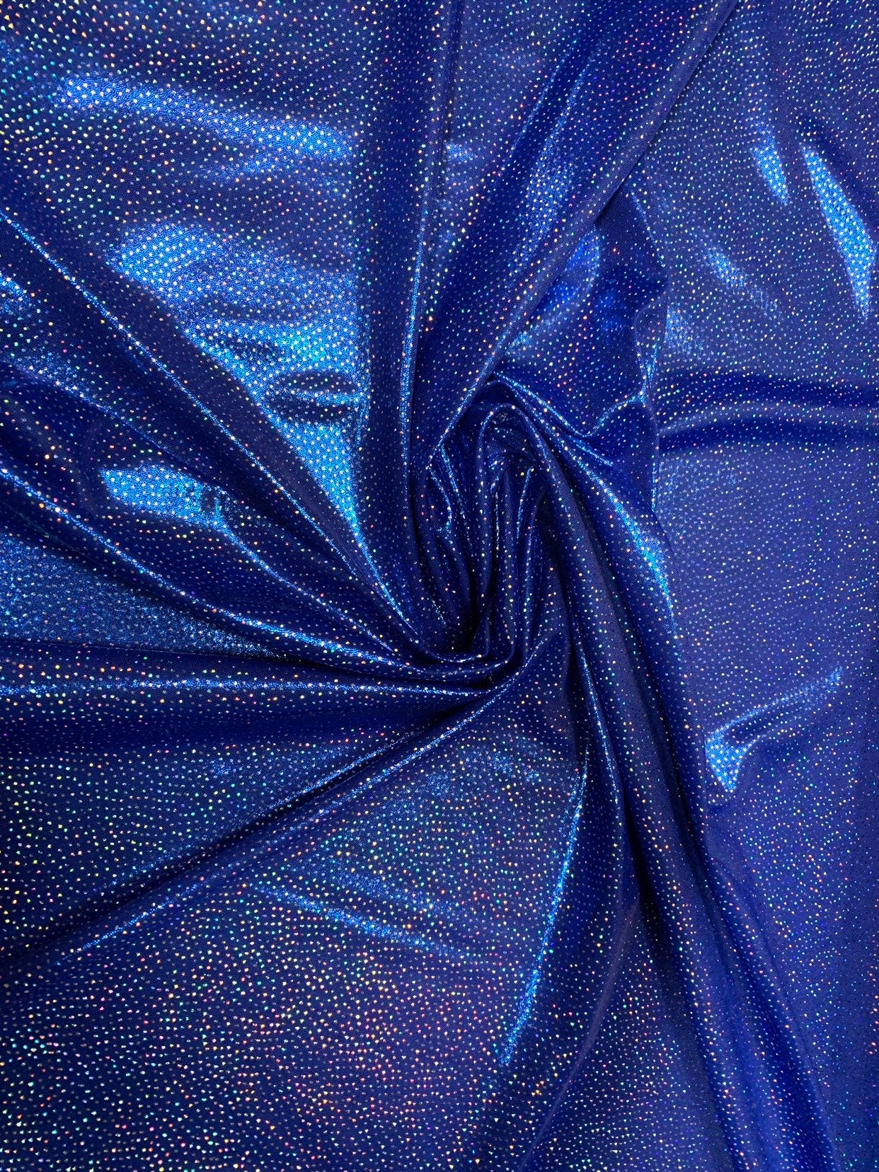 New all over foil w/ double foil metallic nylon spandex 4way stretch 58/60" Sold by the YD. Ships worldwide from Los Angeles California USA.