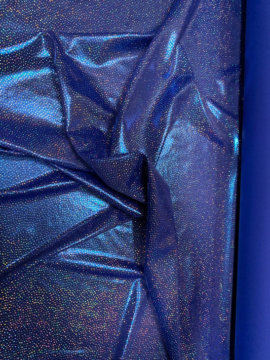New all over foil w/ double foil metallic nylon spandex 4way stretch 58/60" Sold by the YD. Ships worldwide from Los Angeles California USA.