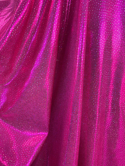 New all over foil w/ double foil metallic nylon spandex 4way stretch 58/60" Sold by the YD. Ships worldwide from Los Angeles California USA.