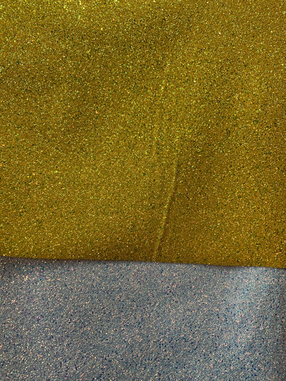 New Iridescent cristal Chunky glitter heavy vinyl non stretch 58/60" Sold by the YD. Ships worldwide from Los Angeles California USA.