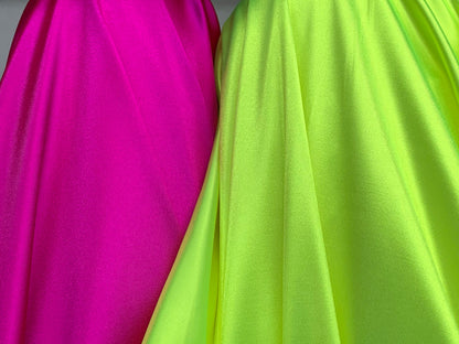 New super shining Rashell heavy spandex 4-way stretch neón colors 58/60” Sold by the YD. Ships worldwide from Los Ángeles California USA.