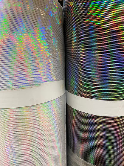 NEW spectrum Legacy iridescent foiled velvet 4-way stretch 58/60” Sold by the YD. Ships worldwide from Los Angeles California USA.