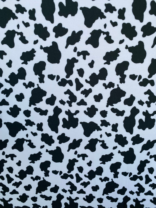 New Exotic cow design print on best quality of nylon spandex 4-way stretch 58/60” Sold by the YD. Ships Worldwide from Los Angeles cali