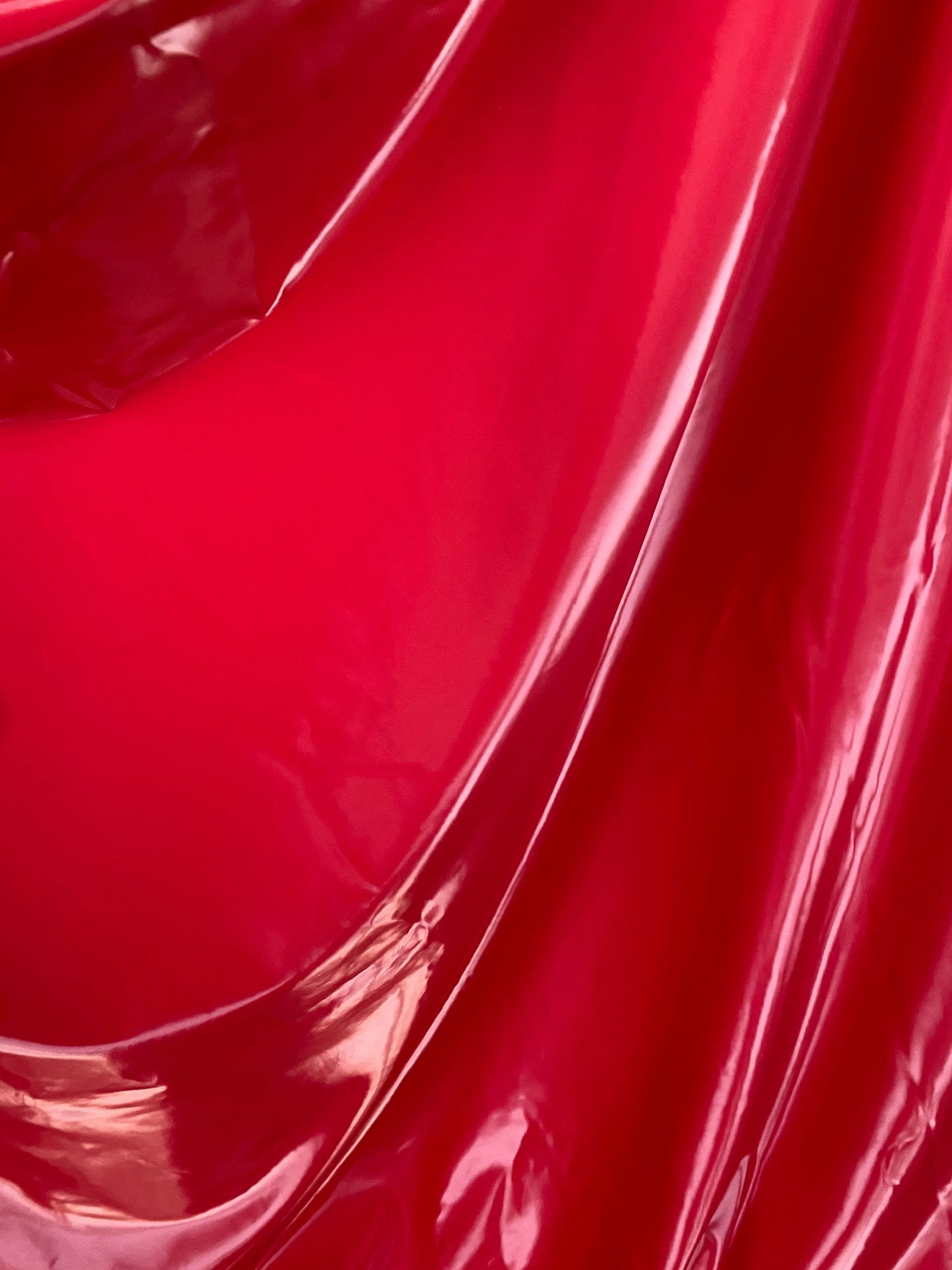 New super shiny stretch vinyl nylon spandex latex 4-way stretch 58/60” Sold by the YD. Ships Worldwide from Los Angeles California USA.