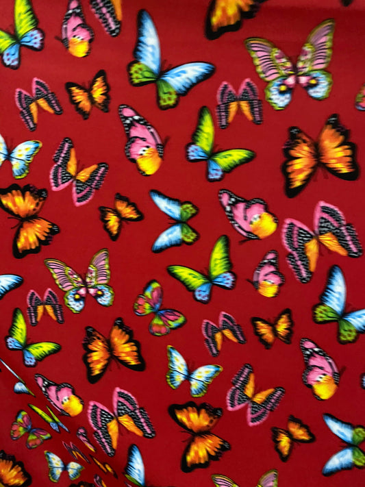New Amazing Butterflies design print on great quality of nylon spandex 4-way stretch 58/60” Sold by the YD. Ships worldwide from Los Angeles