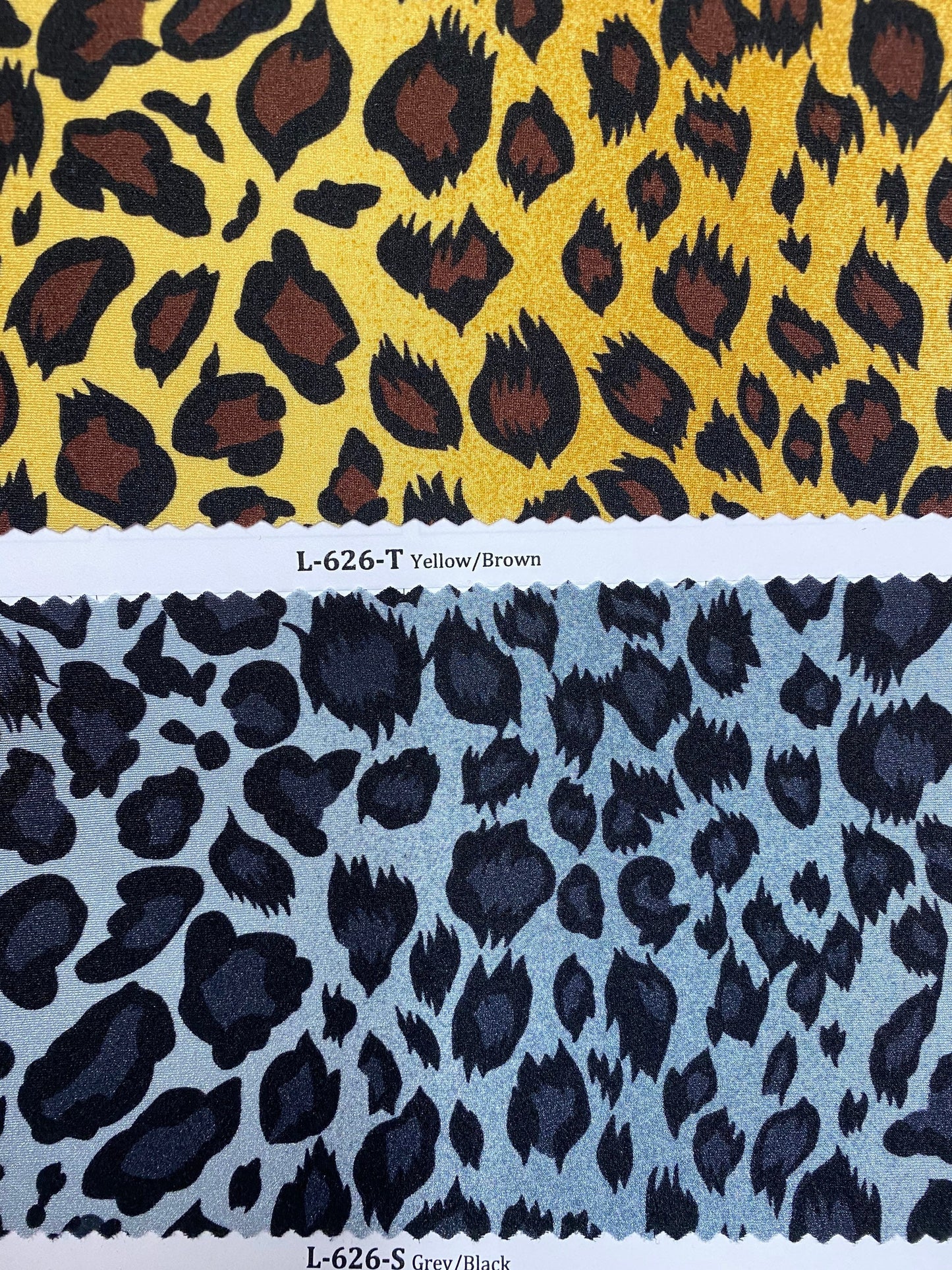 New Exotic cheetah design print ok best quality of nylon spandex 4-way stretch 58/60” Sold by the YD. Ships Worldwide from Los Angeles CA.