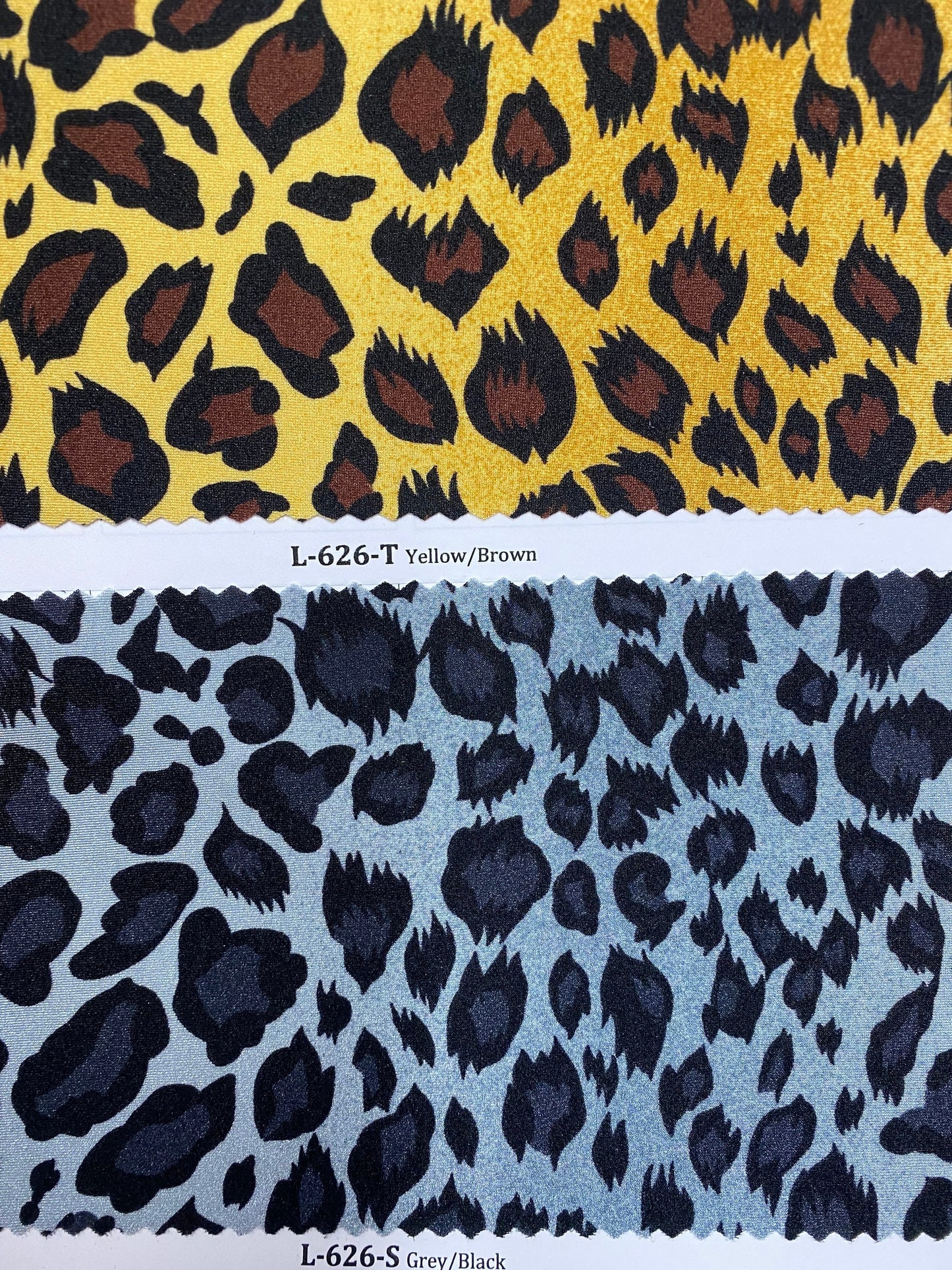 New Exotic cheetah design print ok best quality of nylon spandex 4-way stretch 58/60” Sold by the YD. Ships Worldwide from Los Angeles CA.