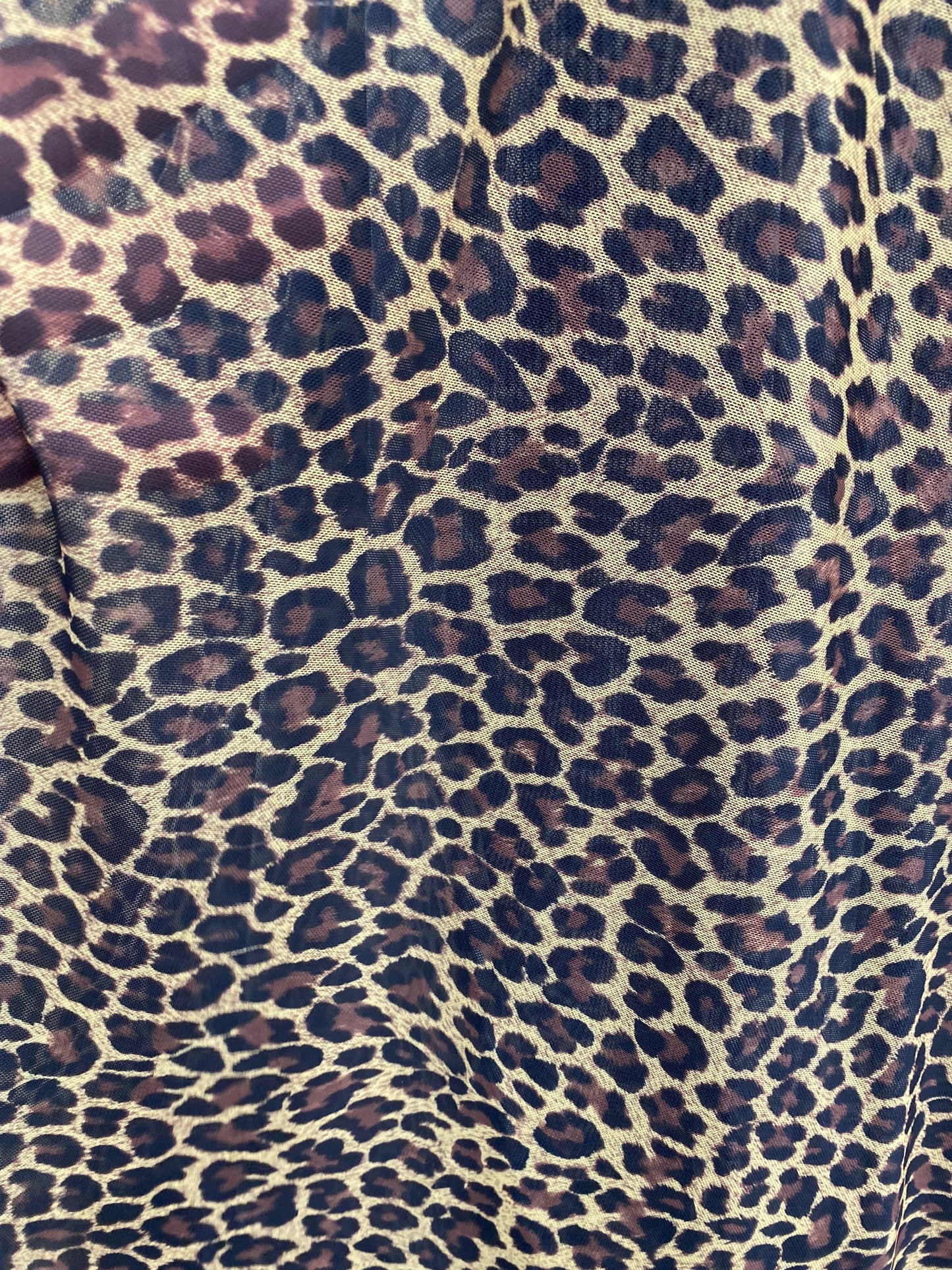 Exotic cheetah design and Exotic leopard design print on great quality of power mesh ;-way stretch 58/60” Sold by the YD. Ships Worldwide