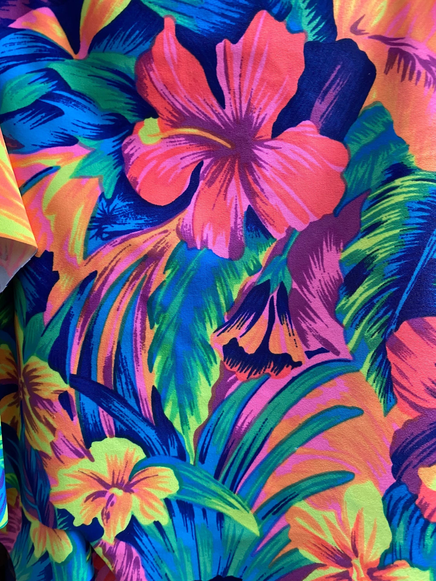 New Hawaiian design print on best quality of nylon spandex 4-way stretch 58/60” Sold by the YD. Ships Worldwide from Los Angeles California