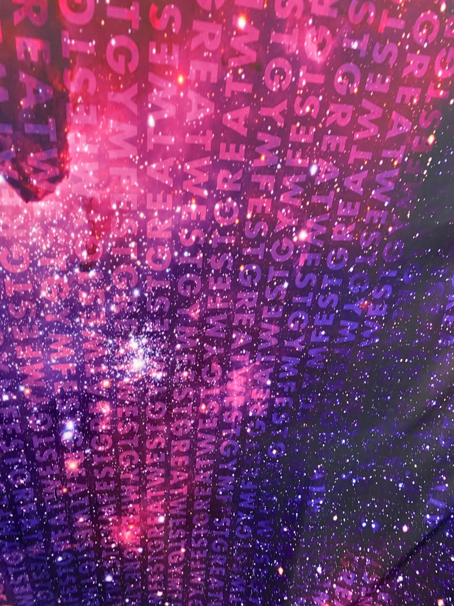 New Galaxy design print on great quality of nylon spandex 4-way stretch 58/60” Sold by the YD. Ships Worldwide from Los Angeles California