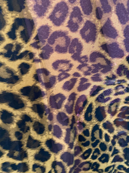 New Exotic Leopard design Nude/brown/black print on great quality of nylon spandex 4-way stretch 58/60” Sold by the YD. Ships worldwide