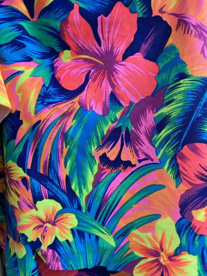 New Hawaiian design print on best quality of nylon spandex 4-way stretch 58/60” Sold by the YD. Ships Worldwide from Los Angeles California