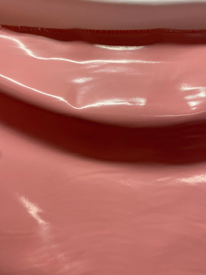 Shiny Latex  dusty rose color nylon spandex 4way stretch 58/60” Sold by the YD. Ships worldwide from Los Angeles California USA.