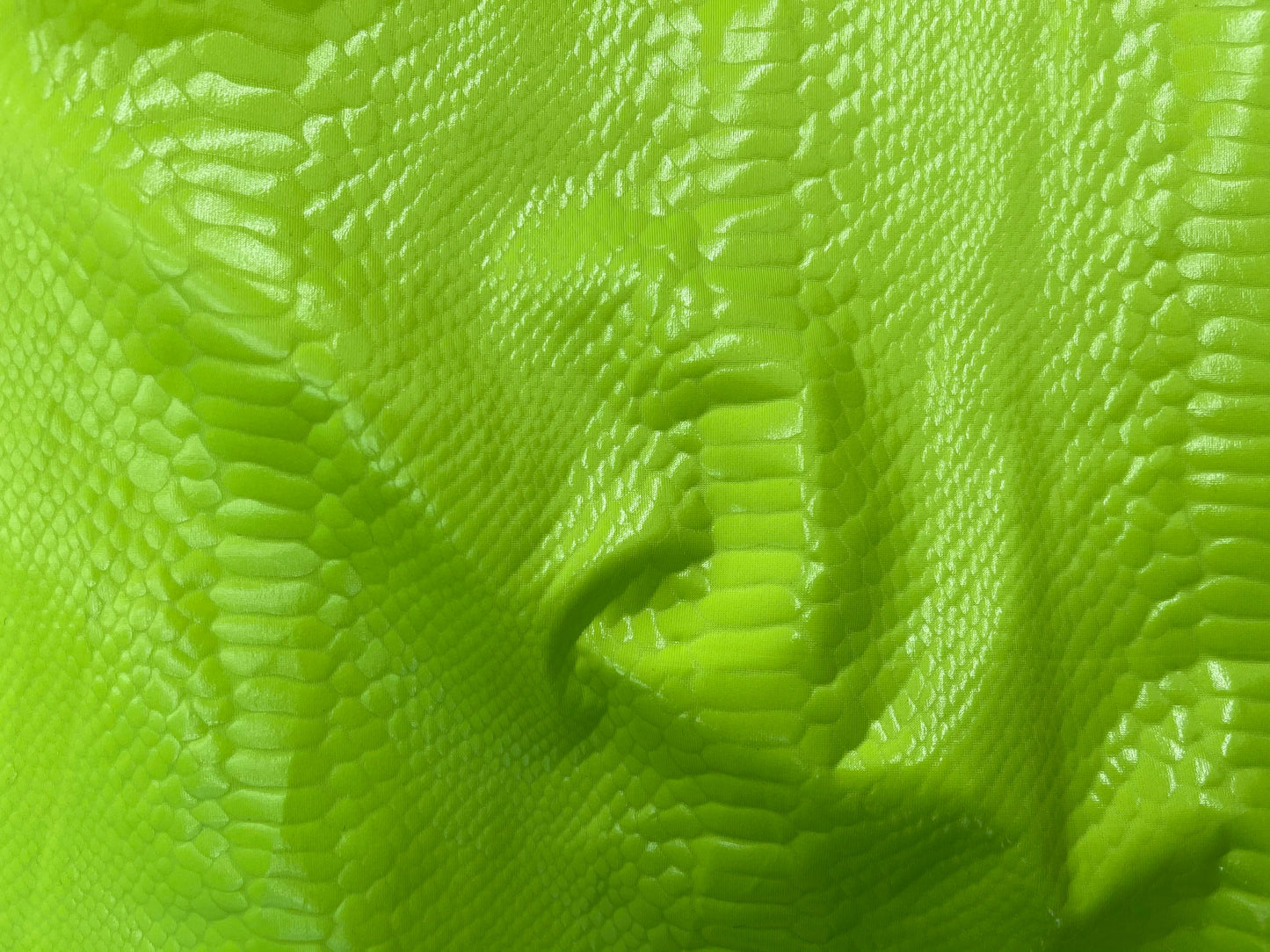 New Anaconda iridescent clear foil on poly spandex 4-way stretch medium weight 58/60” Sold by the YD. Ships Worldwide from Los Angeles cali
