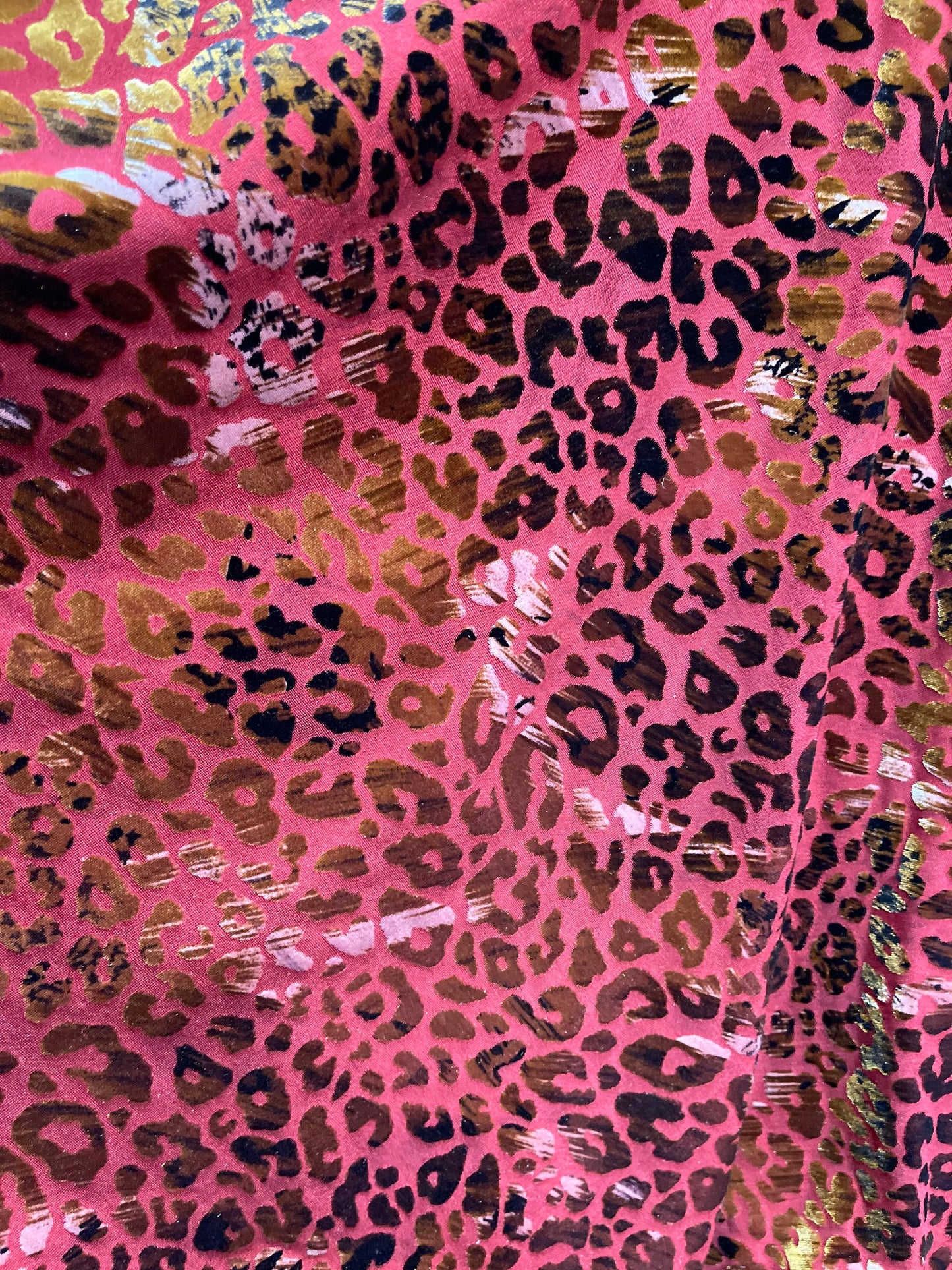 Exotic animal print designe burnout stretch velvet 4-way stretch 58/60” Sold by the YD. Ships Worldwide from Los Angeles California USA.