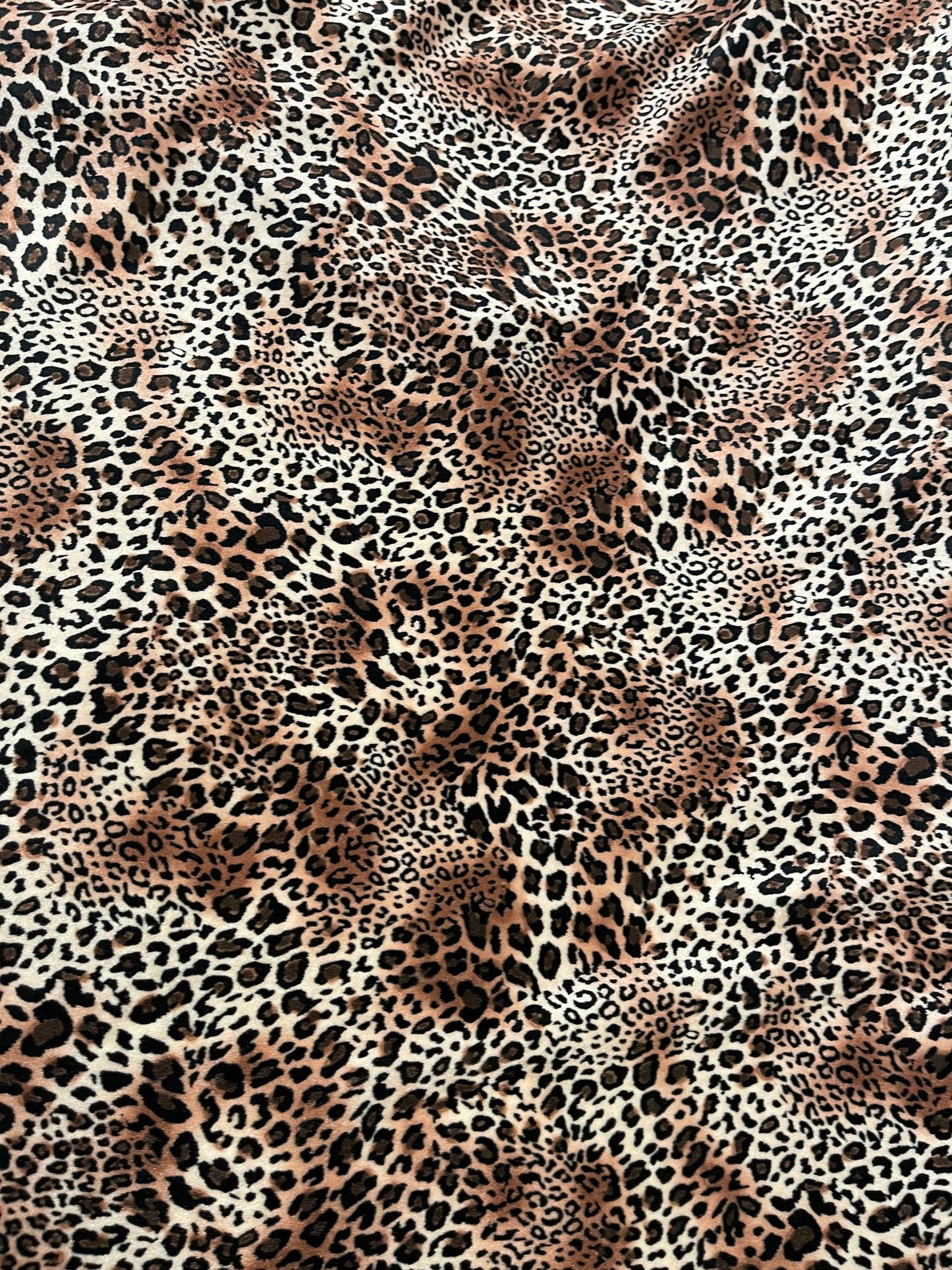 Cheetah design exotic animal print on great quality of stretch velvet 4-way stretch 58/60” Sold by the YD. Ships Worldwide from Los Angeles