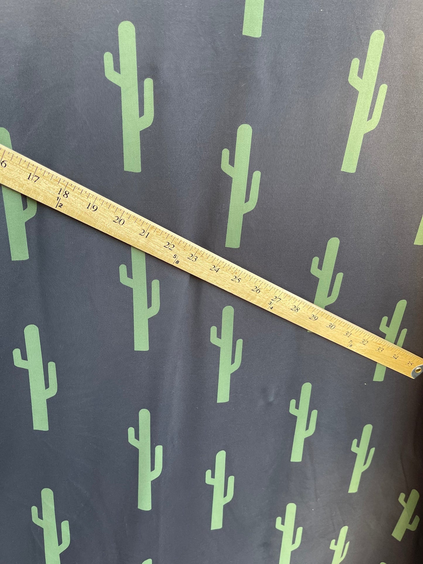 Cactus design print on Poly spandex 4-way stretch 58/60”Sold by the YD. Ships Worldwide from Los Angeles California USA.