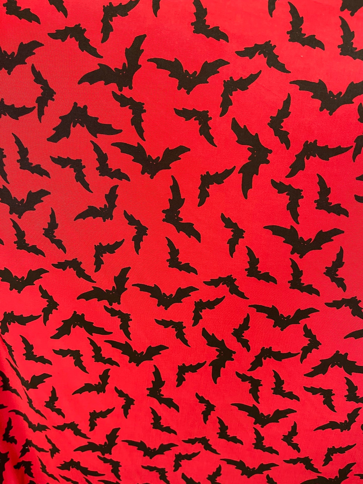 Bats design print on poly spandex lightweight  fabric 4-way stretch 58/60” Sold by the YD. Ships Worldwide from Los Ángeles California USA.