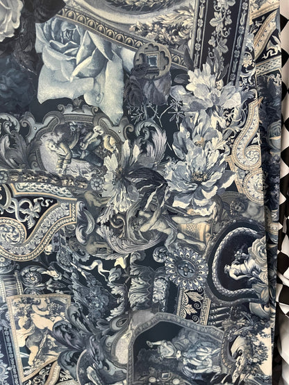 New Celestial design print on best quality of Nylon and mesh Spandex 4-way stretch 58/60” Sold by the YD. Ships Worldwide from L.A. CA