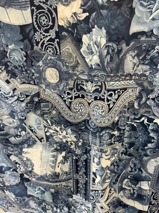 New Celestial design print on best quality of Nylon and mesh Spandex 4-way stretch 58/60” Sold by the YD. Ships Worldwide from L.A. CA