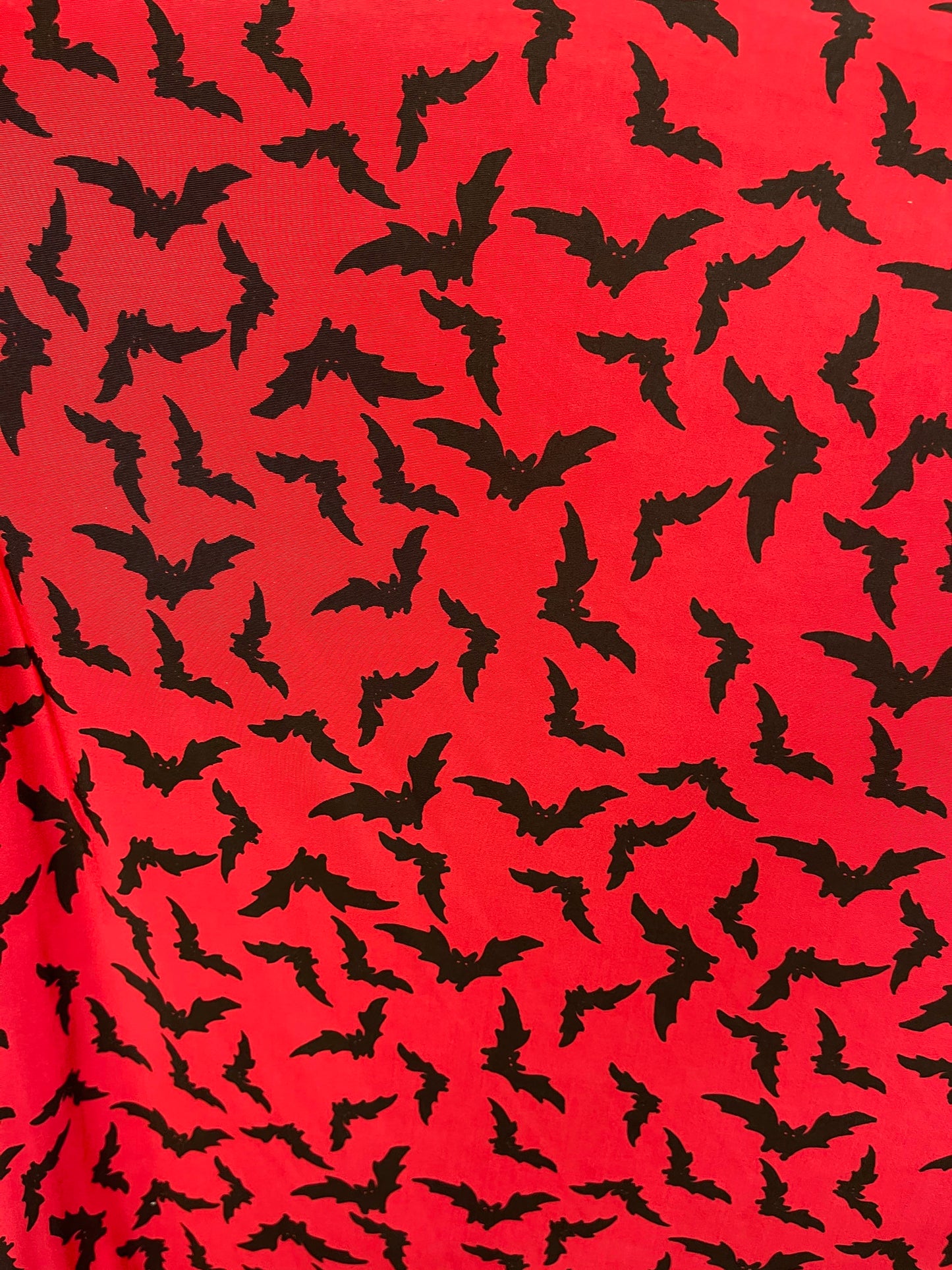 Bats design print on poly spandex lightweight  fabric 4-way stretch 58/60” Sold by the YD. Ships Worldwide from Los Ángeles California USA.