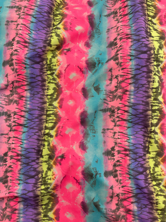 New Exotic abstract multi animal design print on great quality of nylon Spandex 4-way stretch 58/60” Sold by the YD. Ships Worldwide from LA