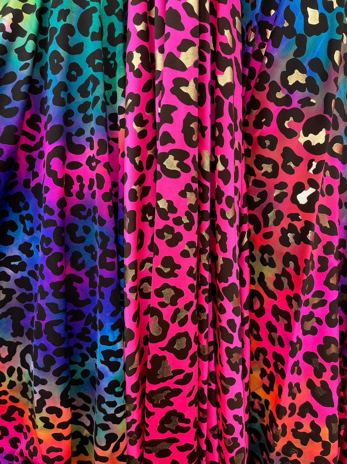 Modern Leopard design print on best quality of nylon spandex 4-way stretch 58/60” Sold by the YD. Ships Worldwide from Los Angeles cali