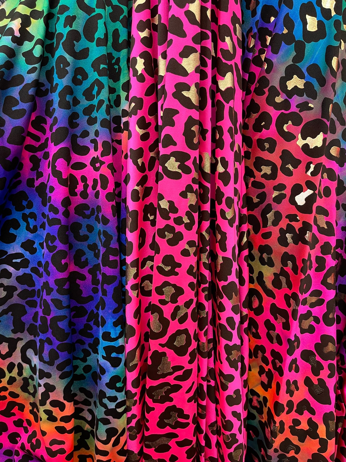 Modern Leopard design print on best quality of nylon spandex 4-way stretch 58/60” Sold by the YD. Ships Worldwide from Los Angeles cali