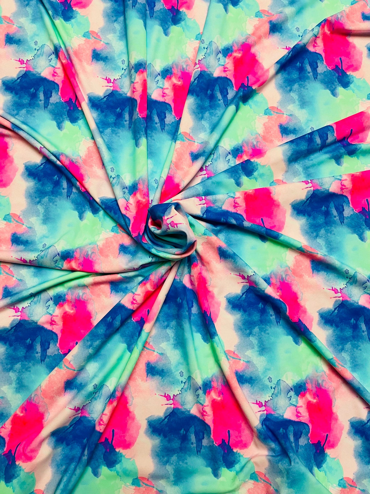 New Water abstract design print on best quality of nylon spandex 4-way stretch 58/60” Sold by the YD. Ships Worldwide from Los Angeles calif