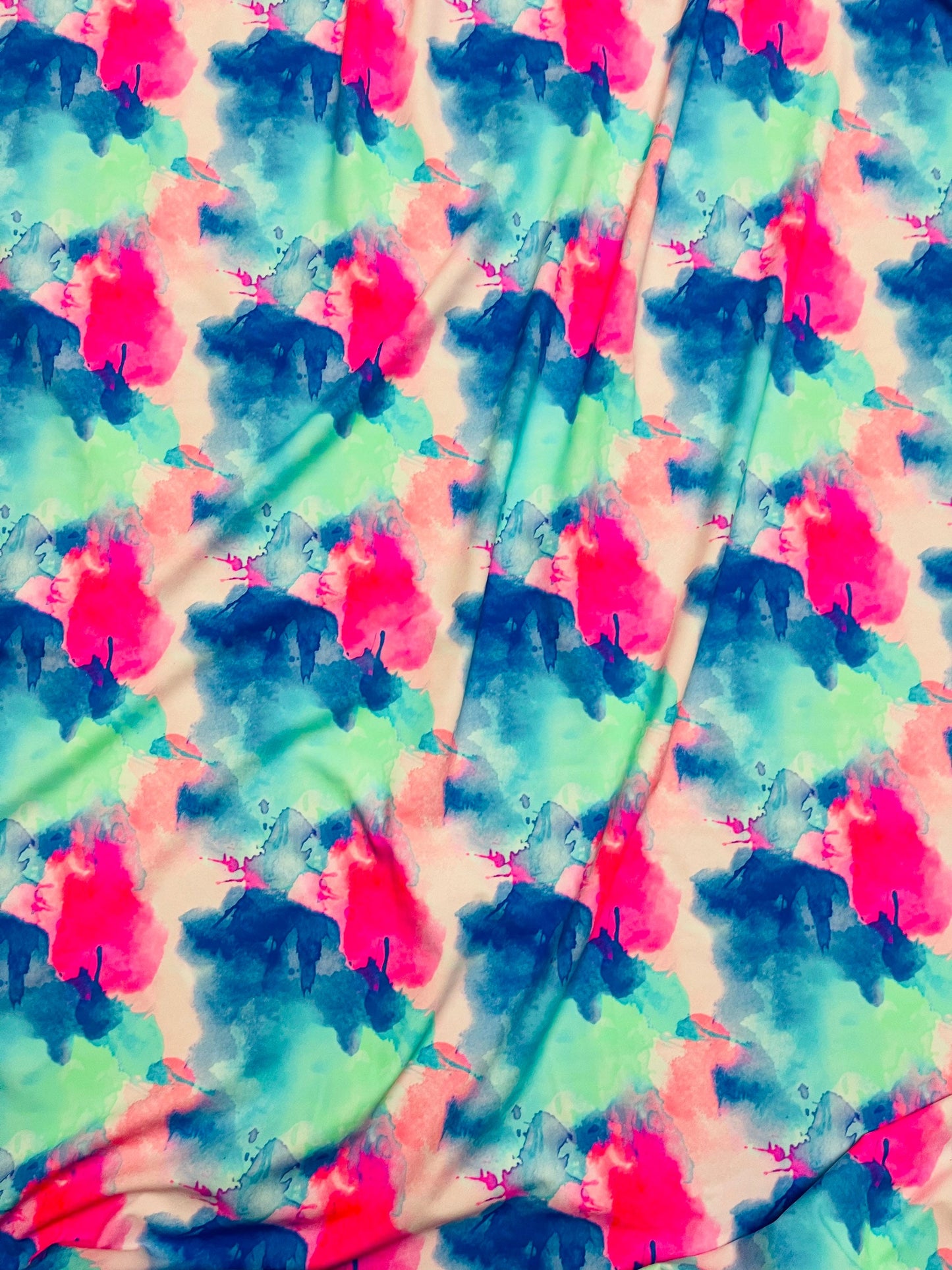 New Water abstract design print on best quality of nylon spandex 4-way stretch 58/60” Sold by the YD. Ships Worldwide from Los Angeles calif