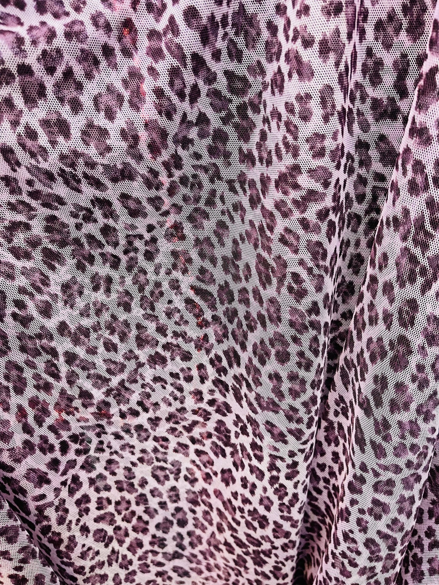 New Exotic leopard design print on great quality of nylon power mesh 4-way stretch 58/60” Sold by the YD. Ships Worldwide from Los Angeles