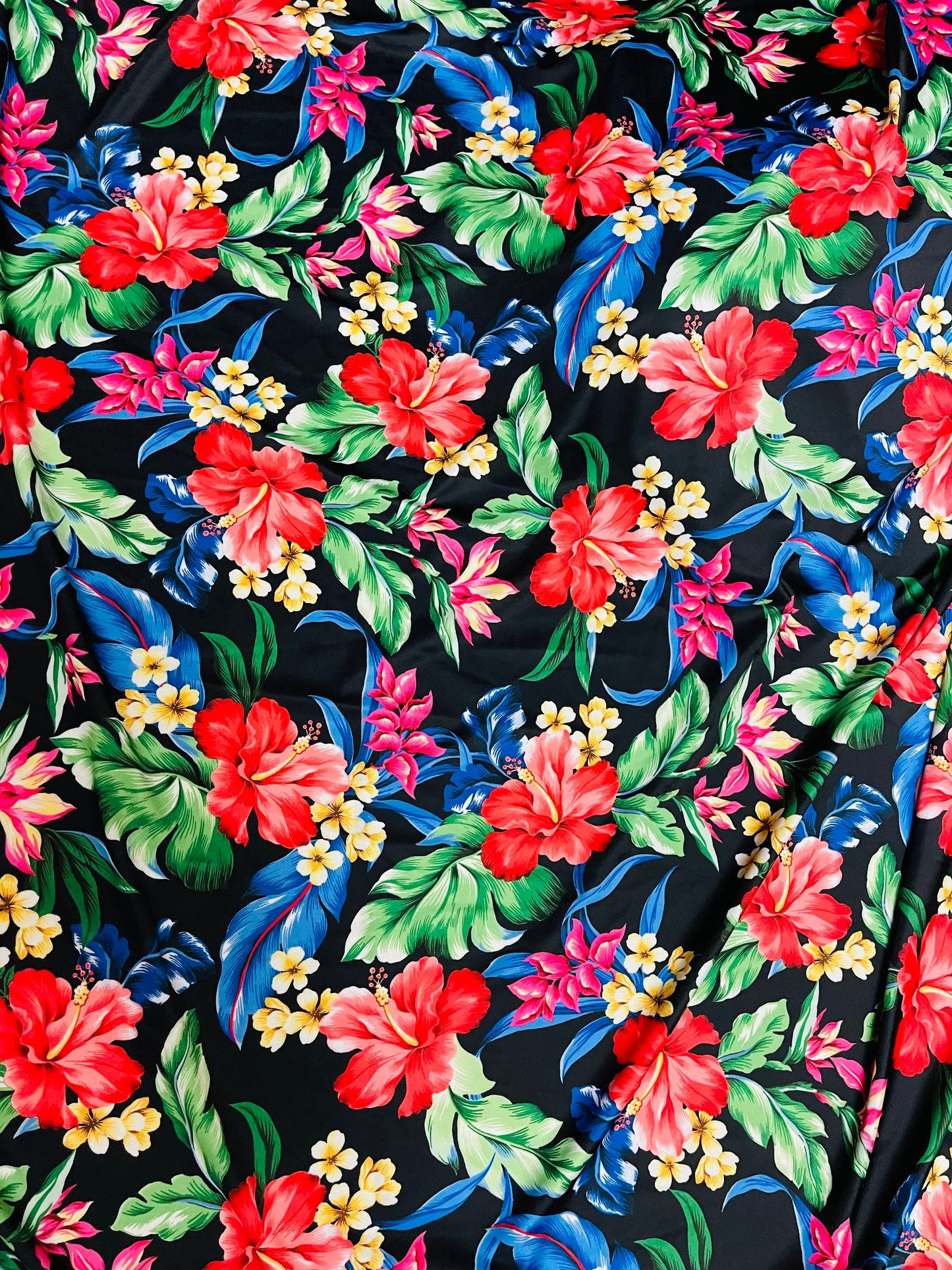 New Isabella flower design multicolor print on great quality of nylon spandex 4-way stretch 58/60” Sold by the YD. Ships Worldwide from L.A