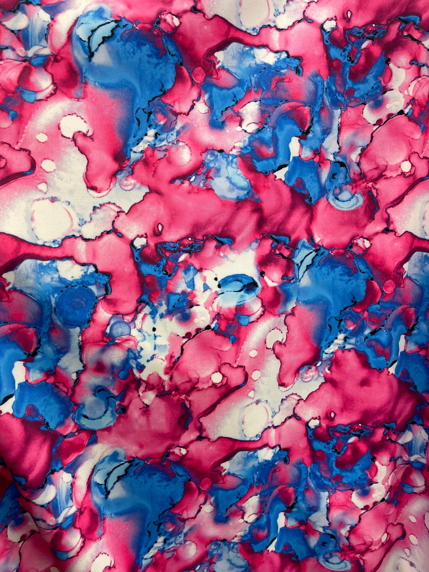 Water abstract design Multicolor print on best quality of nylon spandex 4-way stretch 58/60” Sold by the YD Ships Worldwide from Los Angeles