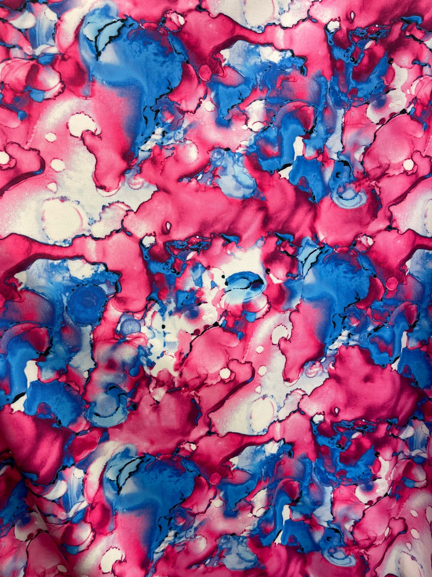 Water abstract design Multicolor print on best quality of nylon spandex 4-way stretch 58/60” Sold by the YD Ships Worldwide from Los Angeles