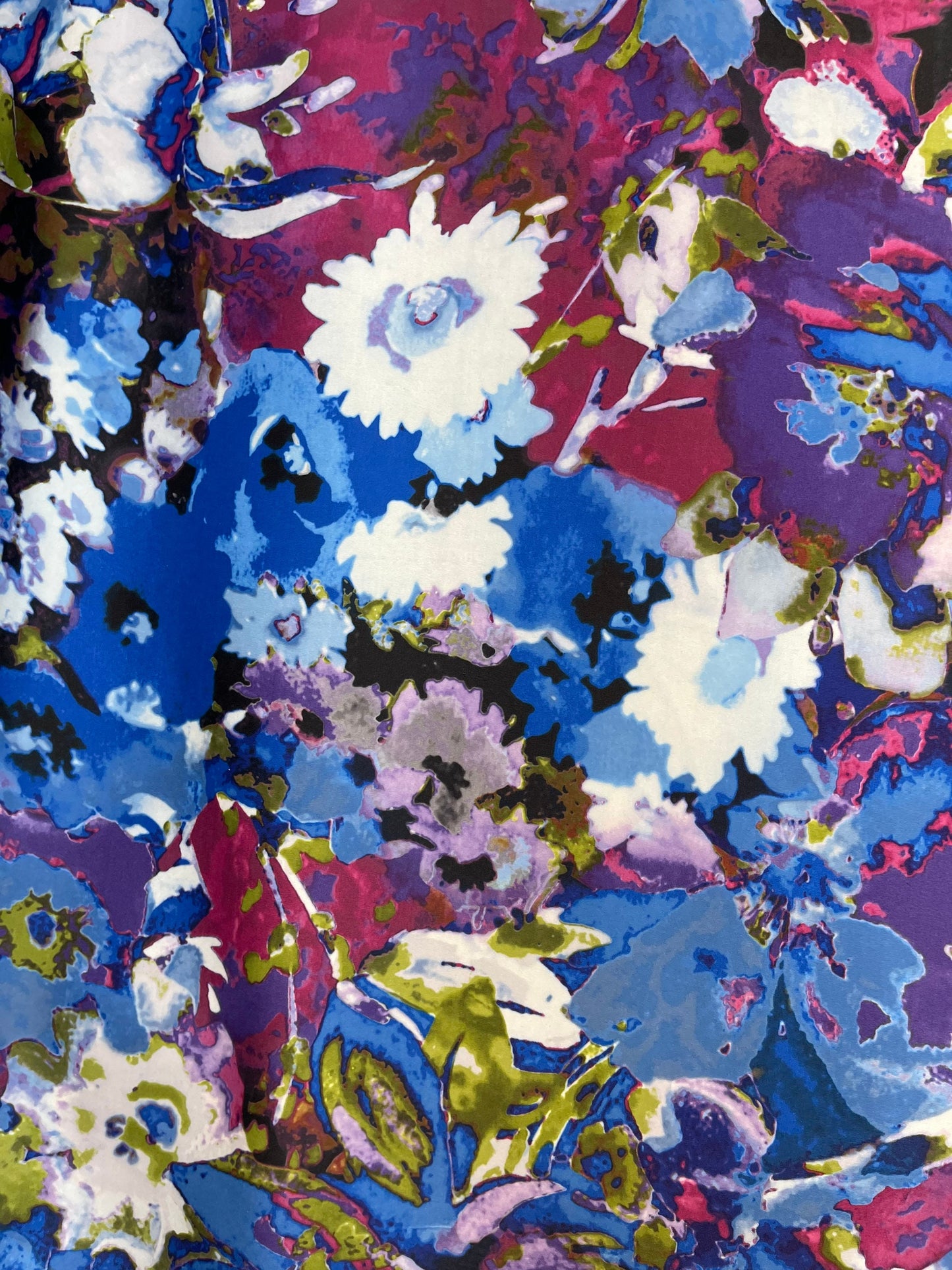 New abstract design multicolor print on great quality of Nylon Spandex 4-way stretch 58/60” Sold by the YD. Ships Worldwide from Los Angeles