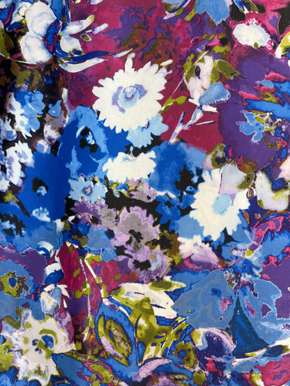 New abstract design multicolor print on great quality of Nylon Spandex 4-way stretch 58/60” Sold by the YD. Ships Worldwide from Los Angeles