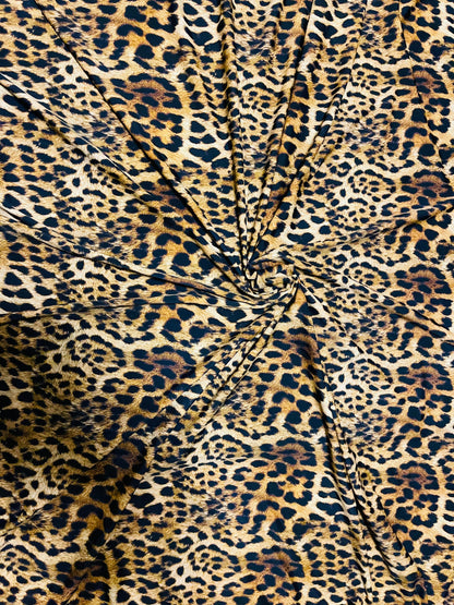 Jaguar Design Exotic animal print on best quality of nylon spandex 4-way stretch 58/60” Sold by the YD. Ships Worldwide from Los Angeles CA