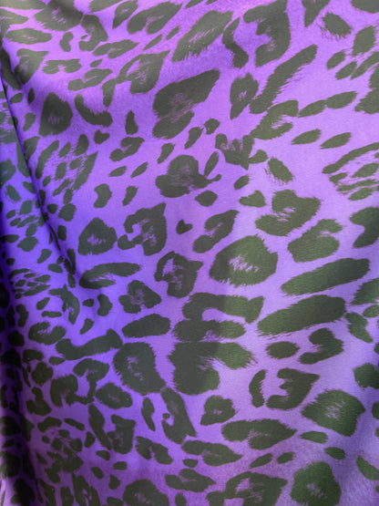 New Exotic Leopard design print on great quality of poly spandex 4-way stretch 58/60” Sold by the YD. Ships Worldwide from Los Angeles CA.