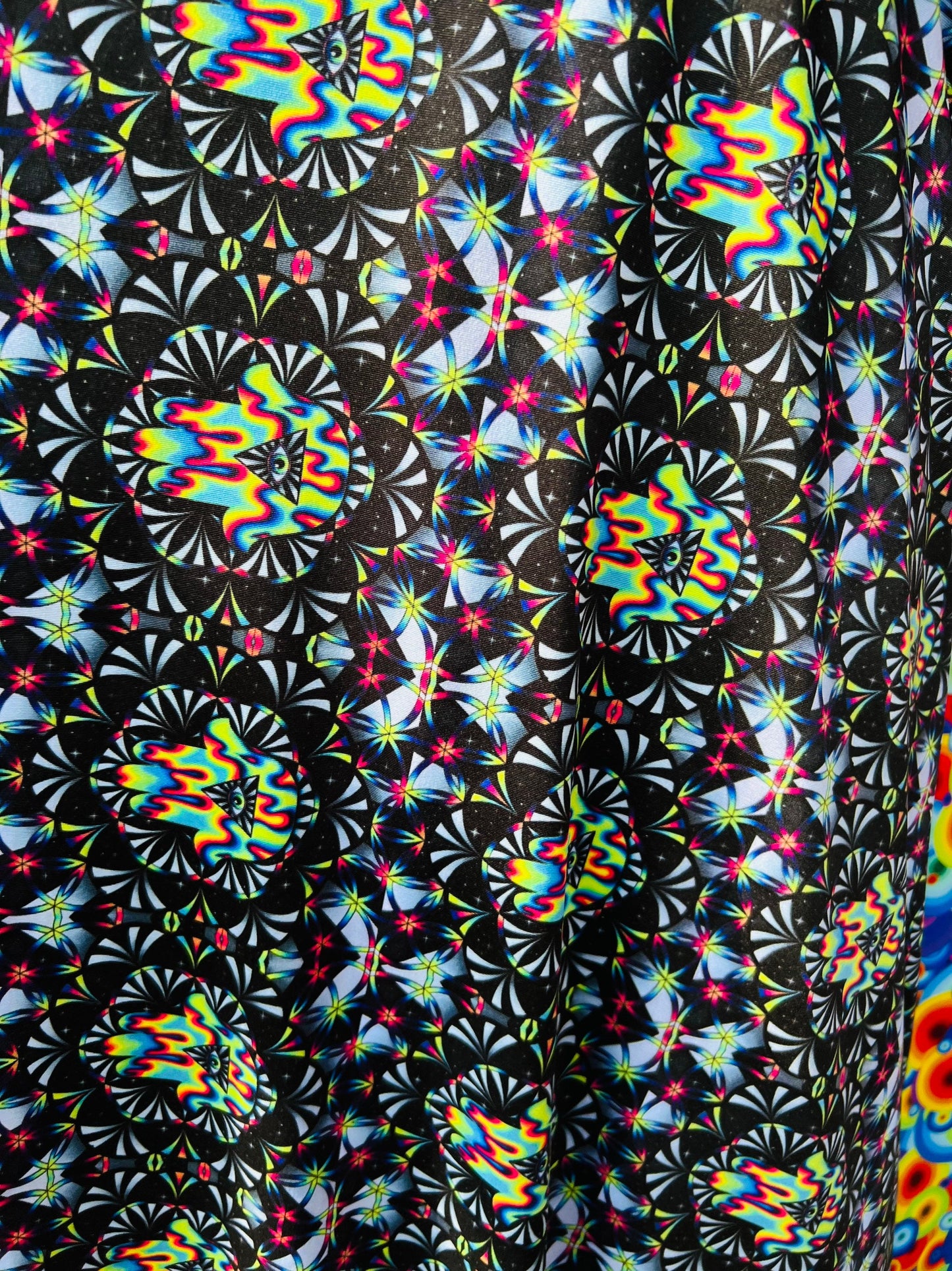 New digital abstract design print on great quality of nylon spandex 4-way stretch 58/60” Sold by the YD. Ships Worldwide from Los Angeles CA