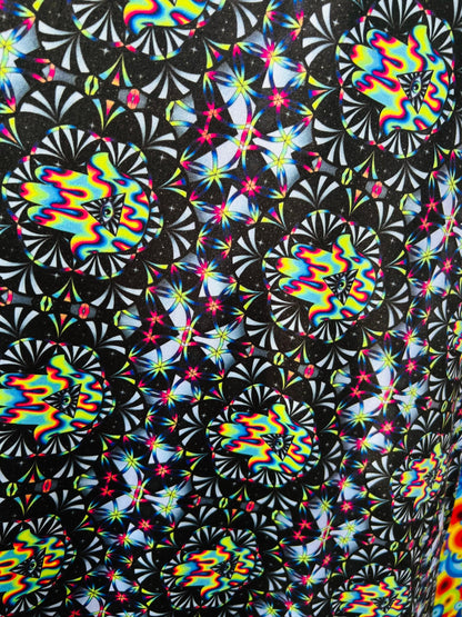 New digital abstract design print on great quality of nylon spandex 4-way stretch 58/60” Sold by the YD. Ships Worldwide from Los Angeles CA
